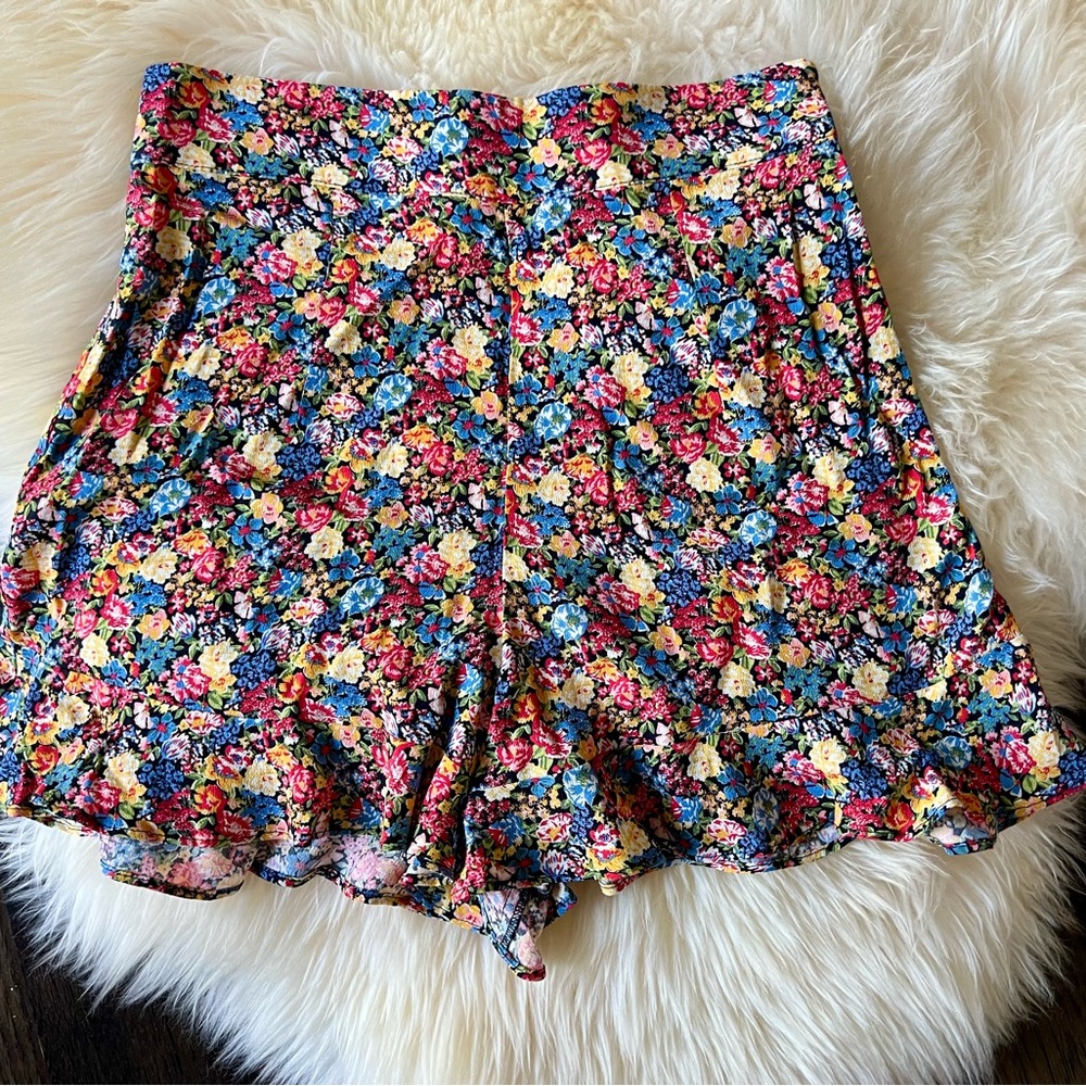 Sezane Dorian Shorts Flowers Summer 34 US2
